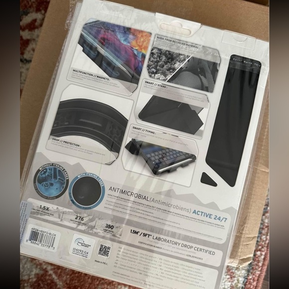 NEW ItSkins Hybrid Solid Portfolio iPad case - Picture 2 of 6